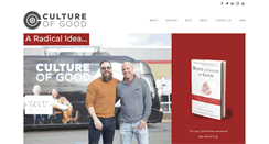 Desktop Screenshot of cultureofgood.com